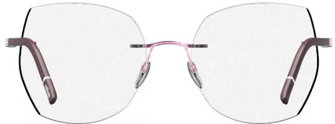 Silhouette The Wave Color Groove Demo Rimless 5567 Eyeglasses - view 58